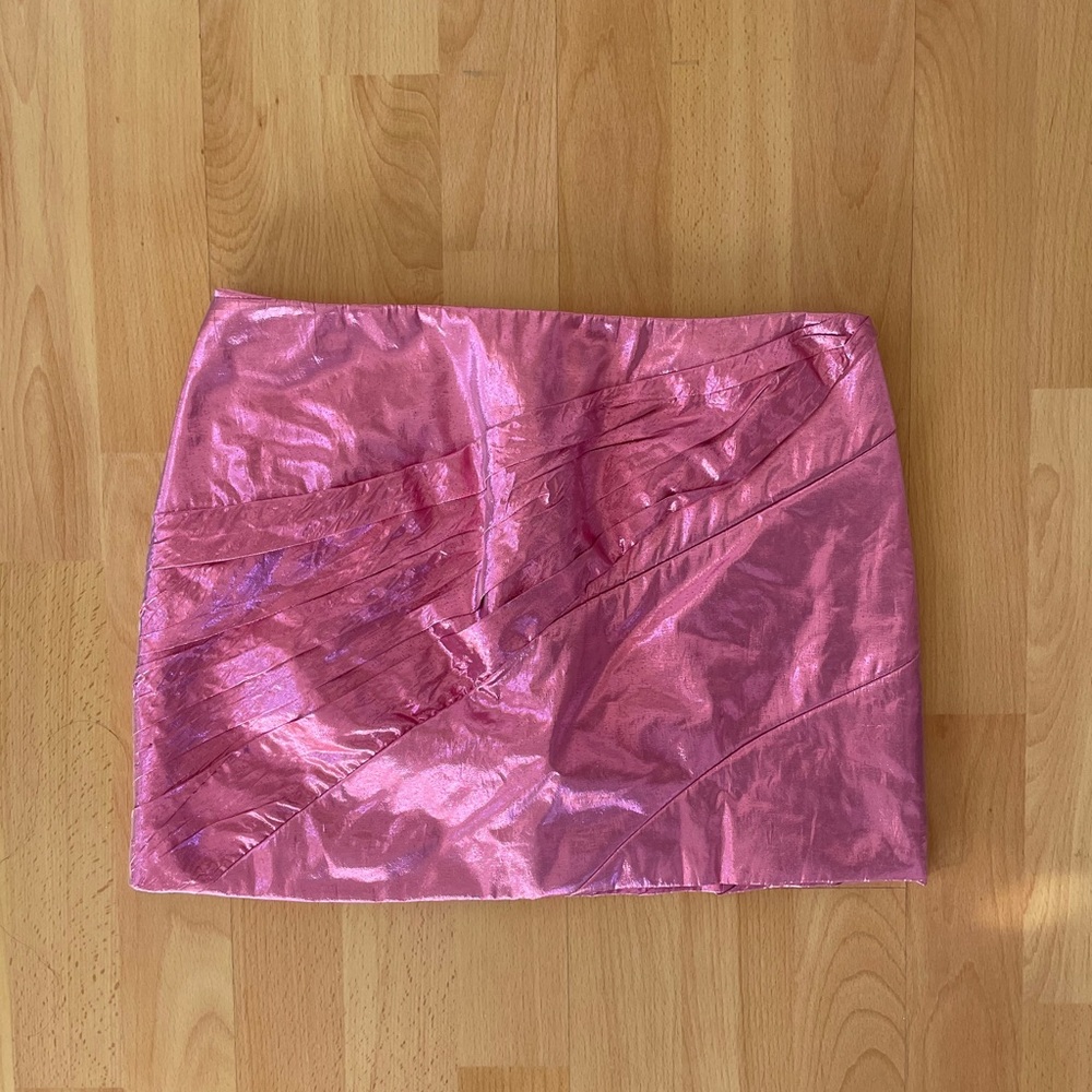 Rare Jill Stuart Cocktail line mini pink skirt